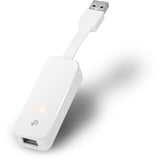 TP-Link TP-Link USB3 à Gigabit Ethernet adaptateur, Carte réseau Blanc, Avec fil, USB, Ethernet, 1000 Mbit/s, Blanc
