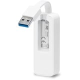 TP-Link TP-Link USB3 à Gigabit Ethernet adaptateur, Carte réseau Blanc, Avec fil, USB, Ethernet, 1000 Mbit/s, Blanc