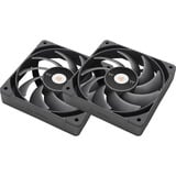 Thermaltake TOUGHFAN 12 Pro High Static Pressure PC Cooling Fan 120x120x25, Ventilateur de boîtier Noir