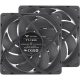 Thermaltake TOUGHFAN 12 Pro High Static Pressure PC Cooling Fan 120x120x25, Ventilateur de boîtier Noir