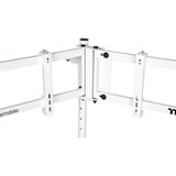 Thermaltake Triple Monitor Stand Pro Snow, Support de moniteur Blanc