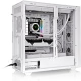 Thermaltake  boîtier big tower Blanc | 2x USB-A | 1x USB-C | Verre Trempé