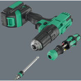 Wera Kraftform Kompakt 26 RA-R avec sac, Set d'embouts de vissage Noir/Vert