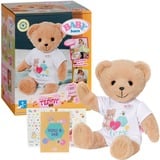 ZAPF Creation @ BABY born Singing Teddy (german version), Peluche BABY born @ Singing Teddy (german version), Jouet ours, 1 an(s), Sonore, AAA