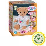 ZAPF Creation @ BABY born Singing Teddy (german version), Peluche BABY born @ Singing Teddy (german version), Jouet ours, 1 an(s), Sonore, AAA