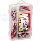 fischer DuoPower-Box mini, Cheville Gris clair/Rouge