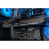 ALTERNATE Custom PC Series • Blue Thunder Elements Gaming-PC, PC gaming Noir/transparent