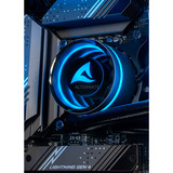 ALTERNATE Custom PC Series • Blue Thunder Elements Gaming-PC, PC gaming Noir/transparent