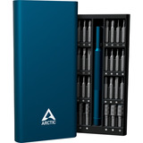 ARCTIC Precision Screwdriver Toolkit, Set d'outils Bleu, 62 pièces