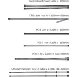 ASUS TUF Gaming Gold EVO alimentation  modulaire 850 watt Noir, 1x 12V-2x6, 3x PCIe