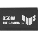 ASUS TUF Gaming Gold EVO alimentation modulaire 850 watt Noir, 1x 12V-2x6, 3x PCIe