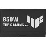 ASUS TUF Gaming Gold EVO alimentation modulaire 850 watt Noir, 1x 12V-2x6, 3x PCIe
