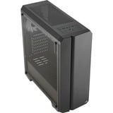 Aerocool Genesis ARGB (A-BK-v2) boîtier midi tower Noir | 4x USB-A | RGB | Window
