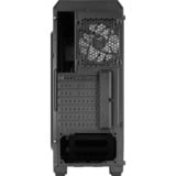 Aerocool Genesis ARGB (A-BK-v2) boîtier midi tower Noir | 4x USB-A | RGB | Window