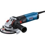 Bosch BOSCH GWS 17-150 S Winkelschleif. CARToN, Meuleuse d'angle Bleu/Noir, 9700 tr/min, 15 cm, Secteur, 2,2 kg, Moteur sans balai
