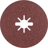 Bosch Disque abrasif en fibre céramique Prisma Expert R781 X-LOCK, Ø 115mm, K60, Meule d’affûtage 