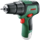 Bosch EasyImpact 12 1300 tr/min Sans clé 1 kg Noir, Vert, Perceuse à percussion Vert/Noir, Perceuse à poignée pistolet, Sans clé, Sans brosse, 1 cm, 1300 tr/min, 2 cm