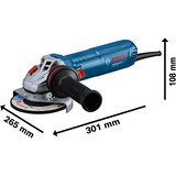 Bosch Meuleuse d'angle GWS 12-125 Professional Bleu