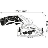 Bosch Scie circulaire sans fil GKS 12V-26 Professional Bleu/Noir, Bois, Noir, Bleu, Rouge, 8,5 cm, 1400 tr/min, 2,65 cm, 1,5 cm