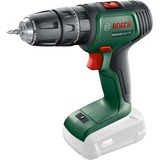 Bosch Universal Impact 18V 1450 tr/min Sans clé 1,3 kg Noir, Vert, Rouge, Perceuse/visseuse Vert/Noir, Perceuse à poignée pistolet, Sans clé, 1 cm, 1450 tr/min, 3 cm, 1 cm