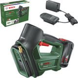 Bosch Universal Pump 18V pompe à air électrique 10,3 bar 30 l/min Vert/Noir, Vélo, Voiture, Universel, 10,3 bar, 30 l/min, Vert, Plastique, Caoutchouc, 0 - 150 psi