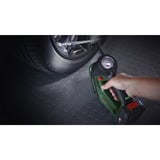 Bosch Universal Pump 18V pompe à air électrique 10,3 bar 30 l/min Vert/Noir, Vélo, Voiture, Universel, 10,3 bar, 30 l/min, Vert, Plastique, Caoutchouc, 0 - 150 psi