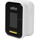 Braun YK-81CEU oxymètre de pouls Noir, Acier inoxydable, Pulse oxymètre Batterie