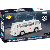 COBI Ambulance Volkswagen T2b, Jouets de construction Gris, Échelle 1:35