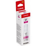 Canon GI-51M, haut rendement, bouteille d'encre, magenta haut rendement, bouteille d'encre, magenta, Magenta, Canon, PIXMA G1520, G2520, G2560, G3520, G3560, 7700 pages, Jet d'encre, 1 pièce(s)