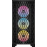 Corsair 3000D RGB AIRFLOW boîtier midi tower Noir | 2x USB-A | RGB | Verre Trempé