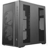 DeepCool CG590 MESH 2F boîtier midi tower Noir | 2x USB-A | 1x USB-C | RGB | Verre trempé