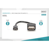 Digitus Adaptateur / Convertisseur USB, OTG 