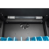 Digitus Armoire de recharge de bureau mobile, 10 stations de charge, pour tablettes jusqu'à 14" Noir, 10x USB-C
