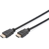 Digitus Câble HDMI haute vitesse avec Ethernet, pack de 10 Noir
