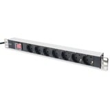 Digitus Prise de courant DN-95402 Noir, 7x prises