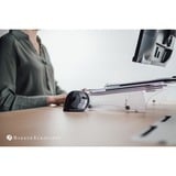 Evoluent Evoluent D Small, Souris Noir/Argent, Droitier, Conception verticale, Laser, USB Type-A, 3200 DPI, Noir