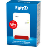 FRITZ! 1610 Outdoor, Répéteur Blanc, Repeater 1610 Outdoor, Répéteur réseau, 3000 Mbit/s, Wifi, Ethernet/LAN, Blanc