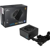 FSP Vita unité d'alimentation d'énergie 750 W 20+4 pin ATX ATX Noir alimentation  750 W, 100 - 240 V, 50/60 Hz, 10-5 A, Actif, 100 W