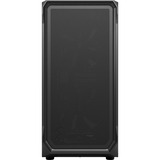 Fractal Design Focus 2 Black TG Clear Tint, Boîtier PC Noir, 2x USB-A | Window