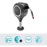 GARDENA Enrouleur de terrasse RollUp S, 15 mètres, Dévidoir Gris/Blanc