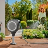 GARDENA Enrouleur de terrasse RollUp S, 15 mètres, Dévidoir Gris/Blanc