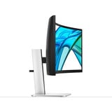 HP Pro 549pm Moniteur de conférence 49" UltraWide incurvé Noir/argent, 1x DisplayPort, 1x HDMI, 3x USB-C, 3x USB-A, 1x RJ-45, 165 Hz, 124,5 cm (49"), 5120 x 1440 pixels, Dual QHD, LCD, 5 ms, Noir