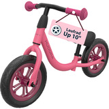 HUDORA Laufrad Up 10", Vélo d'équilibre rose fuchsia
