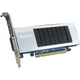 HighPoint Rocket 7634D 1x CDFP Port zu PCIe 5.0 x16 NVMe, Carte d'interface 