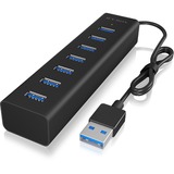 ICY BOX IB-HUB1700-U3 usb, Hub USB Noir