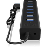 ICY BOX IB-HUB1700-U3 usb, Hub USB Noir