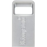 Kingston DataTraveler Micro 128 Go, Clé USB Argent, DTMC3G2/128GB, USB 3.2 Gen 1