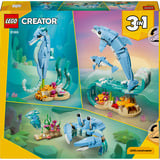 LEGO Creator 3-en-1 Animaux marins : Magnifiques dauphins, Jouets de construction 