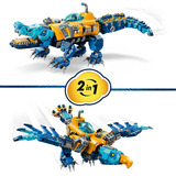 LEGO DREAMZzz Sous-marin Crocodile, Jouets de construction 
