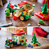 LEGO Iconic Le camion de livraison du Père Noël, Jouets de construction Jeu de construction, 8 an(s), Plastique, 224 pièce(s), 287 g